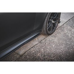Накладки сплиттеры на пороги на Mercedes AMG GT 53 4D Coupe